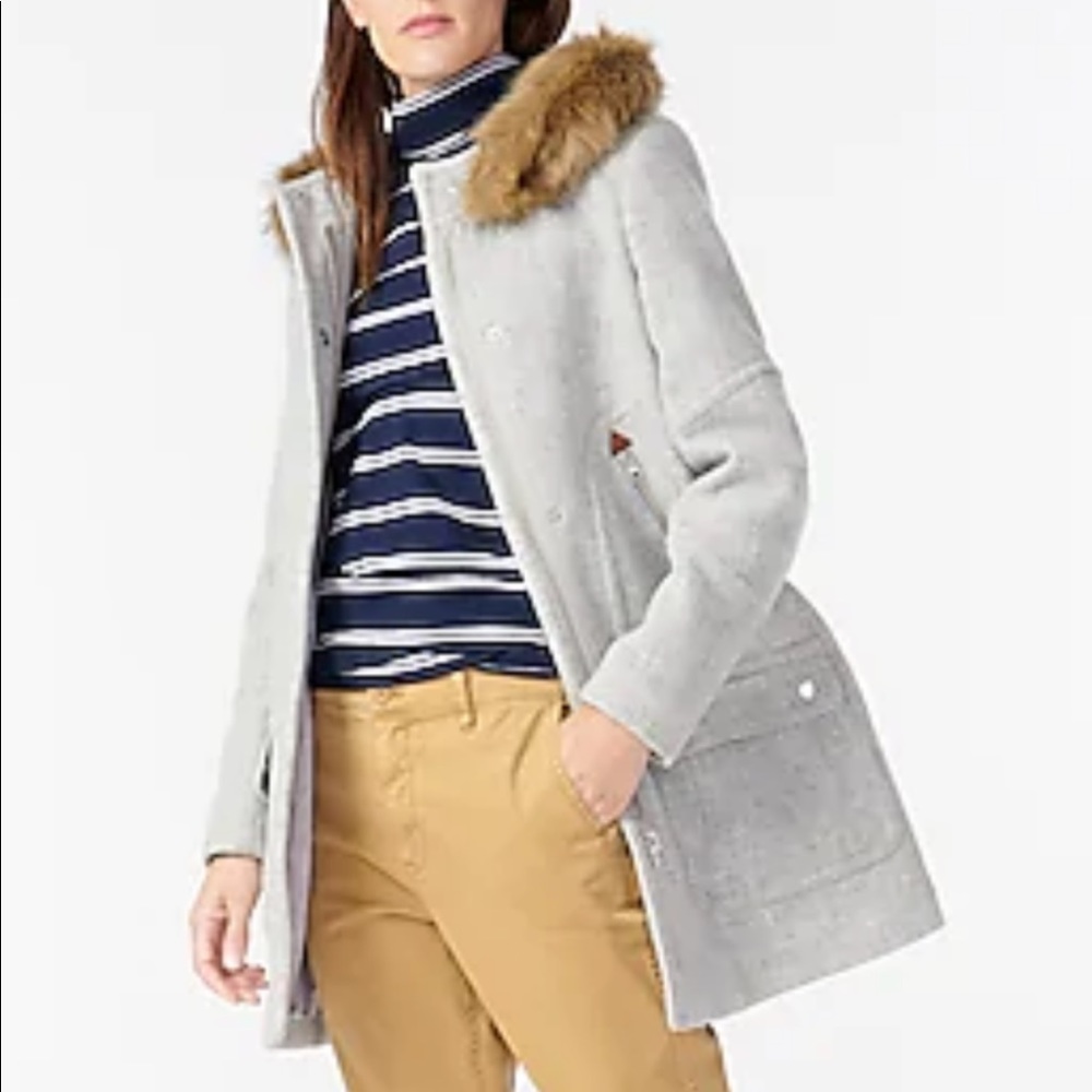 Brand new never worn Jcrew Parka
